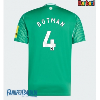 Newcastle United Sven Botman #4 Tricou Fotbal Replică 2025-26 Barbati Deplasare
